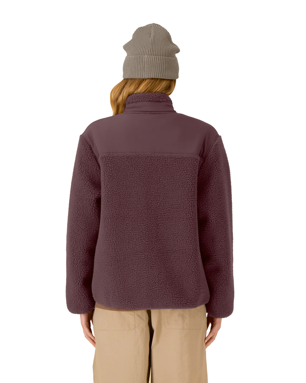 #PFALZLIEBE Sherpa Fleece redbrown