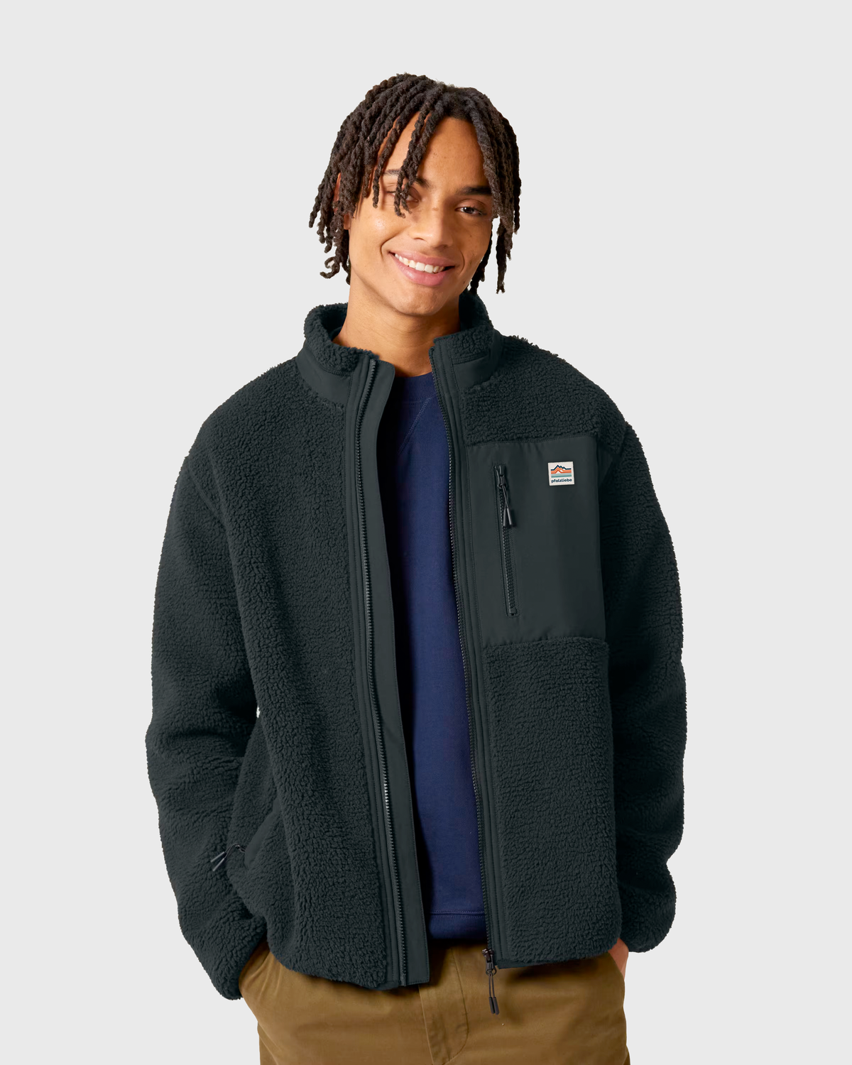 #PFALZLIEBE Sherpa Fleece black