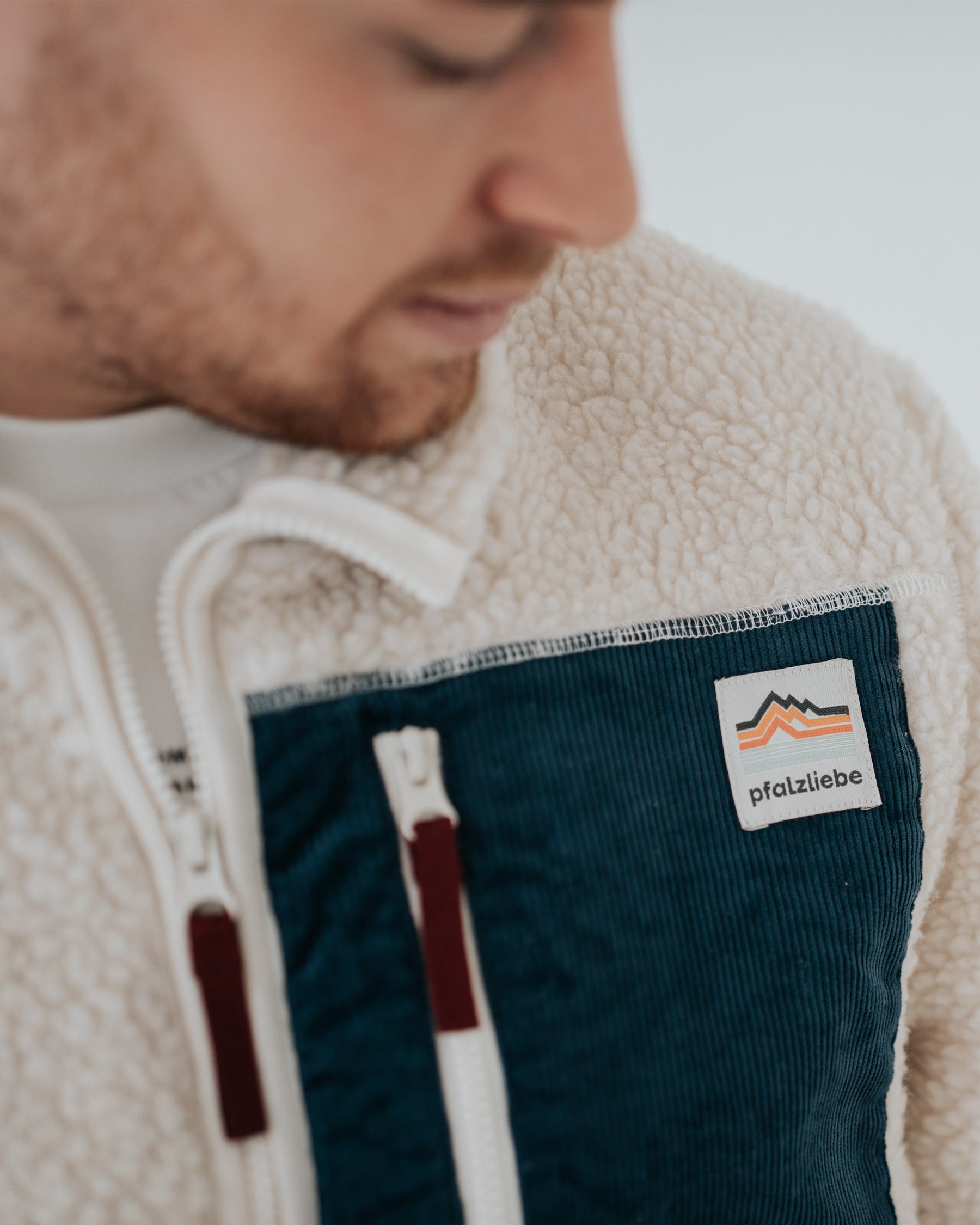 #PFALZLIEBE Sherpa Fleece navy