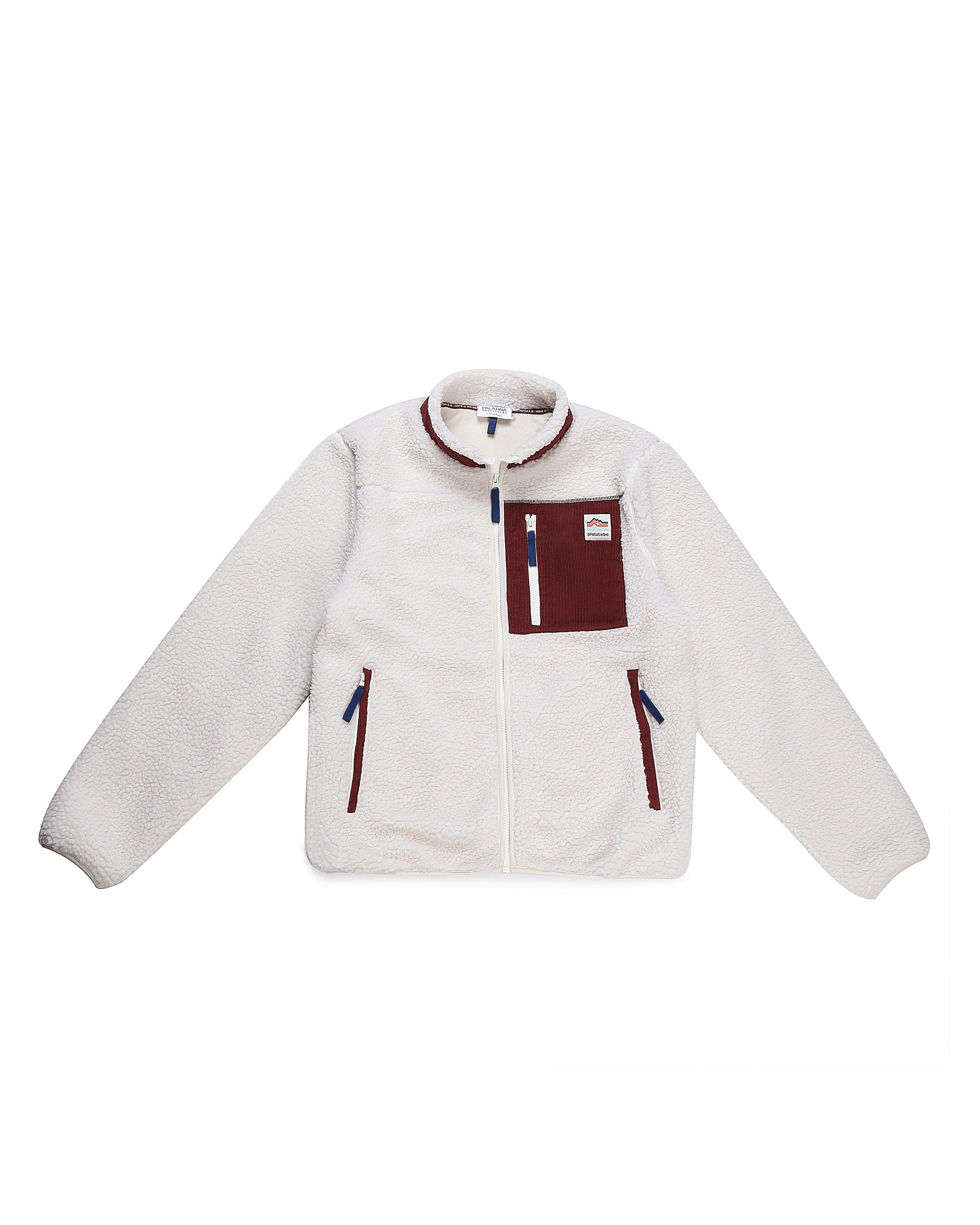 #PFALZLIEBE Sherpa Fleece weinrot