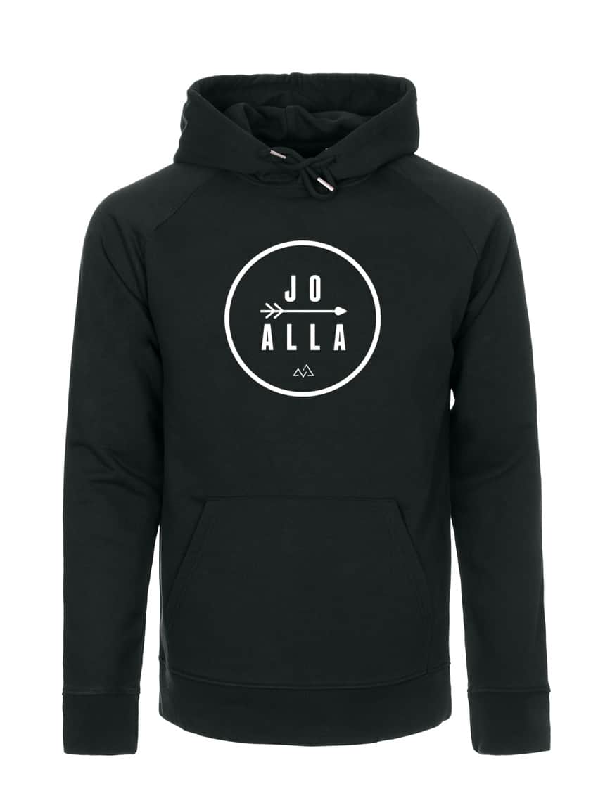 hoodies unisex jo alla black