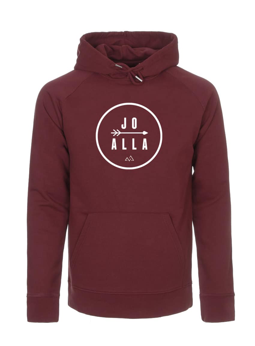 hoodies unisex jo alla weinrot