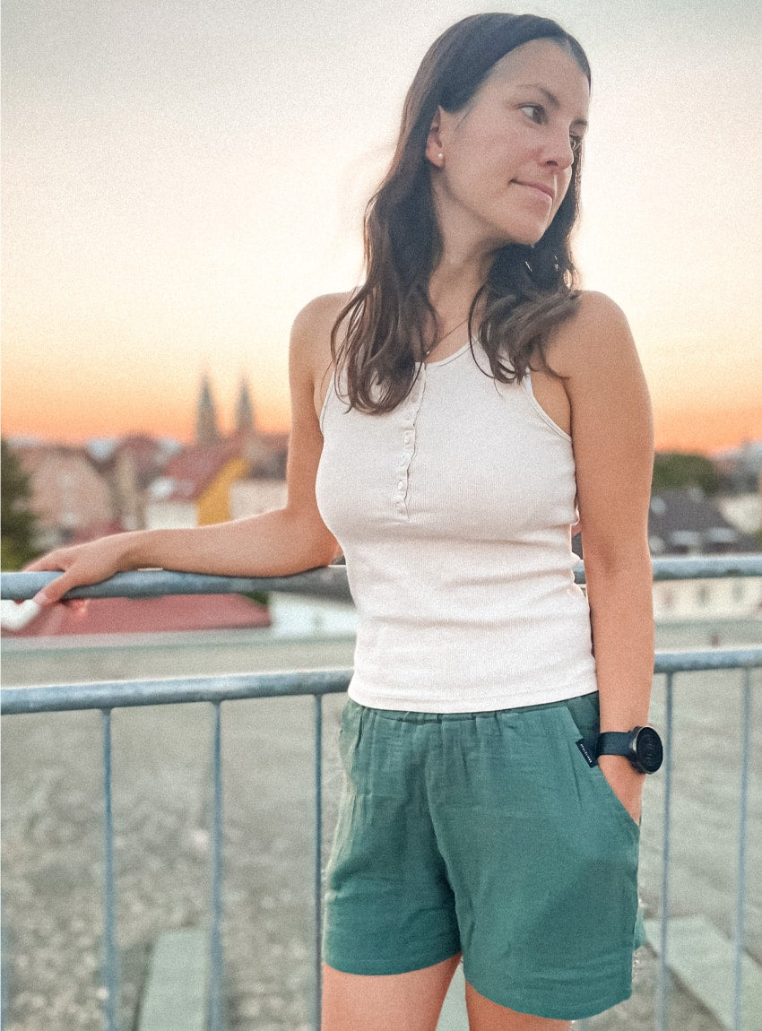 #PFALZLIEBE MUSSELIN SHORTS