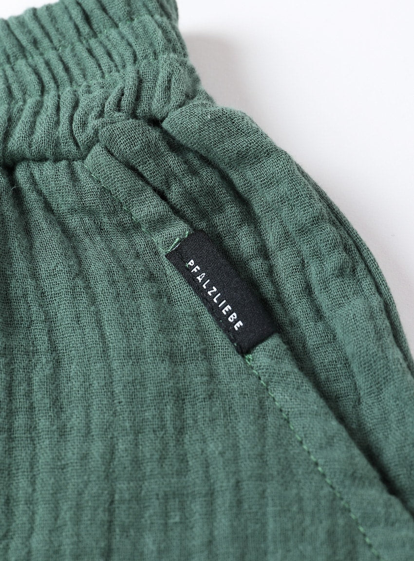 musselin shorts green zoom
