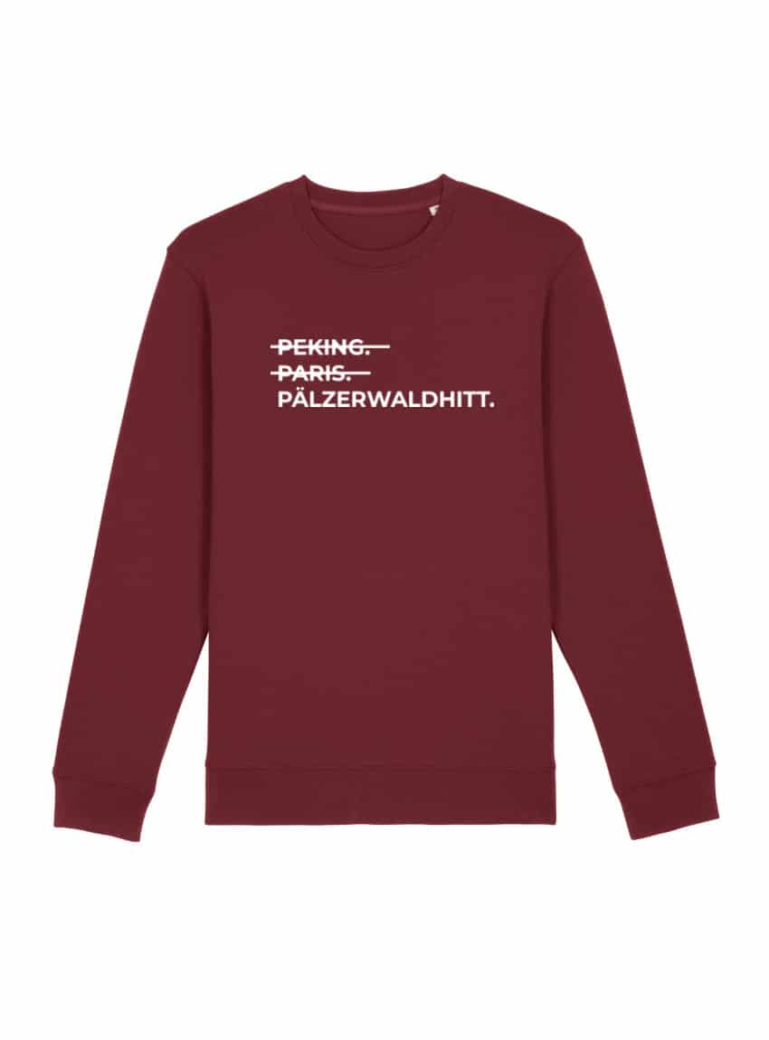 pulli unisex pälzerwaldhitt weinrot