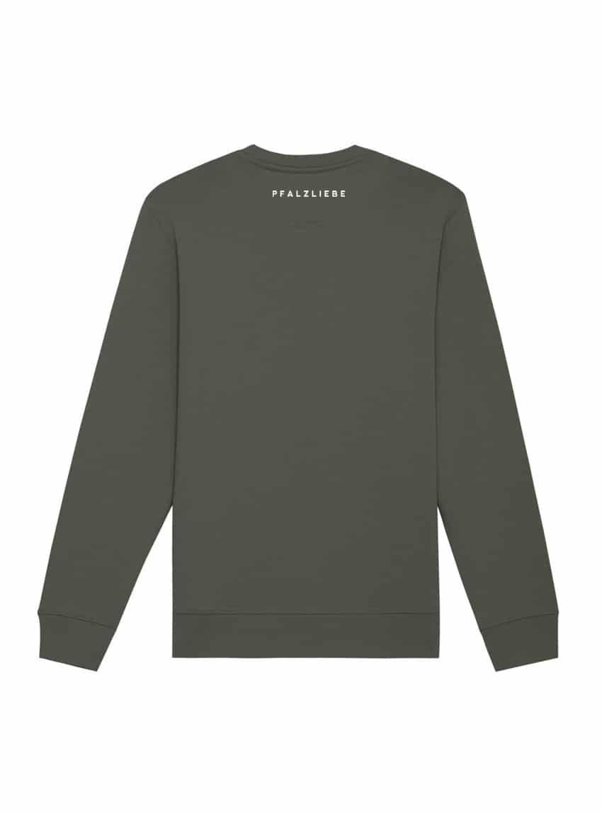 pulli unisex pfalzliebe khaki back