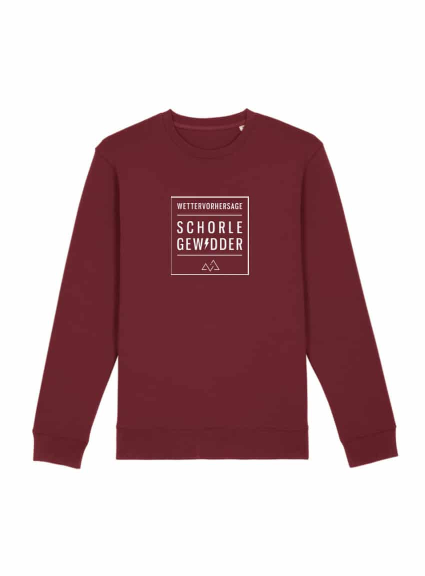 pulli unisex schorlegewidder weinrot