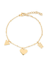 #TRAUBEUNDUBBE ARMBAND GOLD