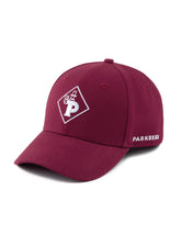 #Parkbräu Basecap Weinrot