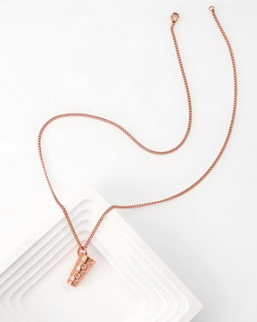 #DUBBEGLAS KETTE ROSÉ