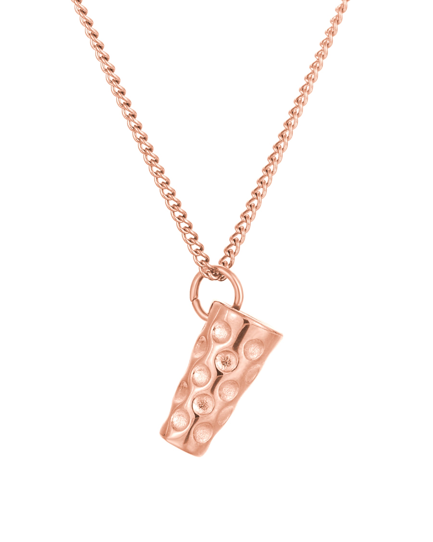 #DUBBEGLAS KETTE ROSÉ