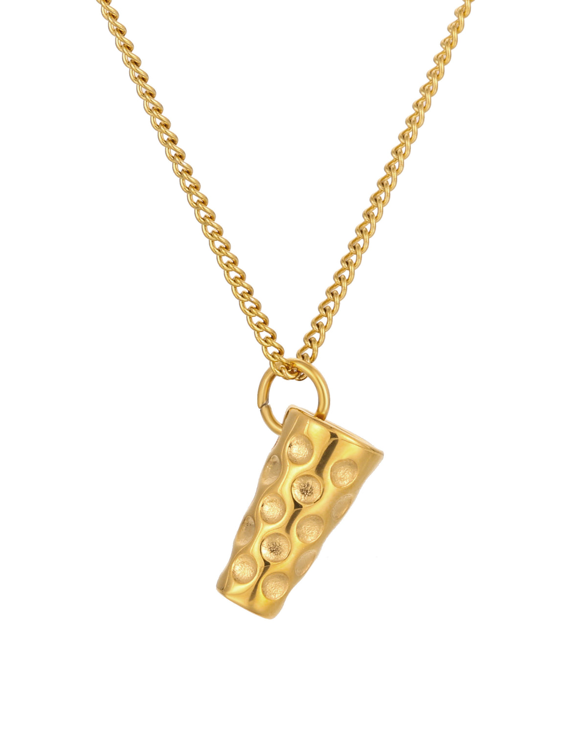 #DUBBEGLAS KETTE GOLD