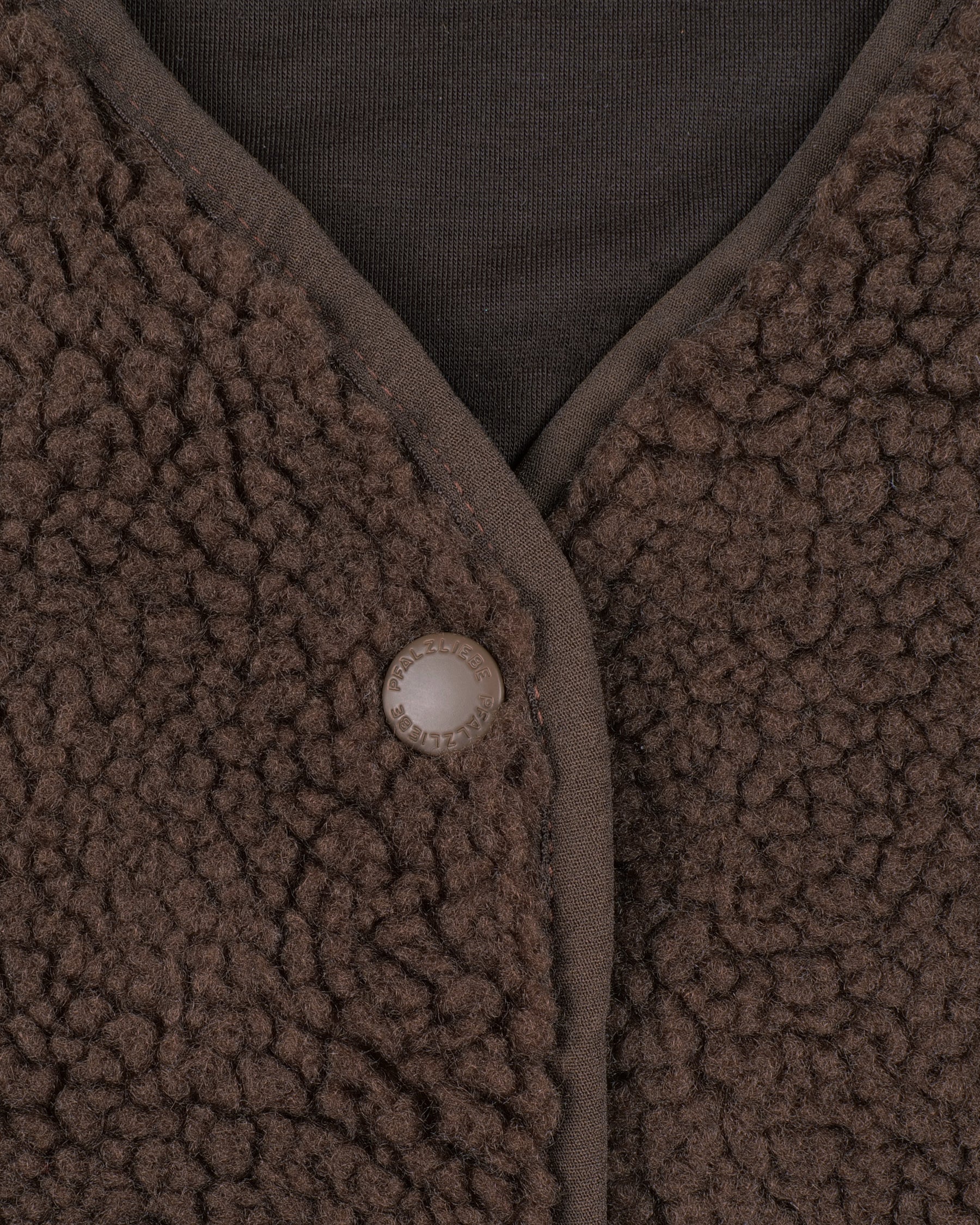 #PFALZLIEBE Weste Schoko