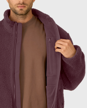 #PFALZLIEBE Sherpa Fleece redbrown