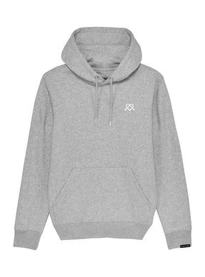 hoodies unisex herz grey