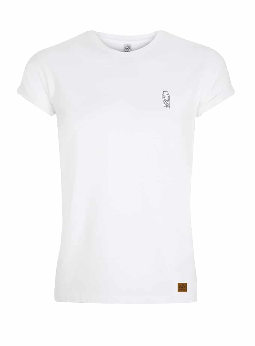 männer t shirts continental weinglas white