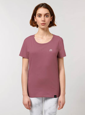 t shirt frauen herz hibiscous
