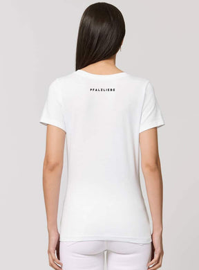 t shirt frauen pfalzliebe back white